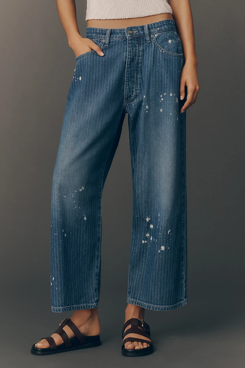 Lee Button-Fly High-Rise Relaxed Jeans