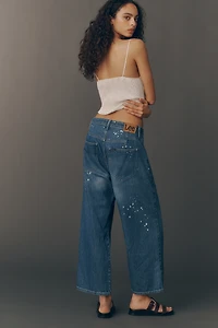 Lee Button-Fly High-Rise Relaxed Jeans