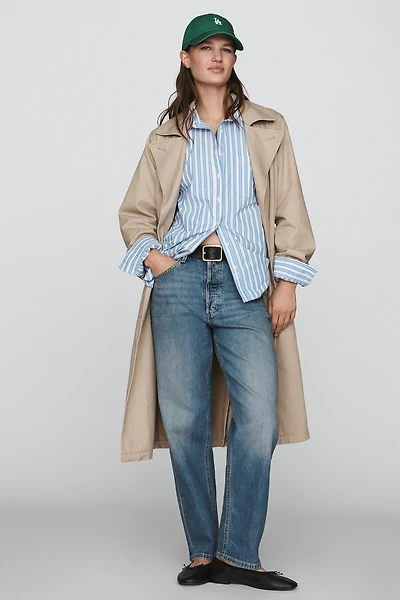 LEE High-Rise Relaxed Straight-Leg Jeans