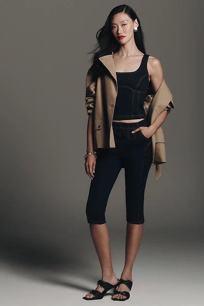 The Bella Capri High-Rise Straight Jeans by Pilcro