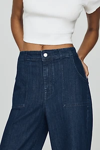 Pilcro Sadie High Rise Wide Leg Jeans