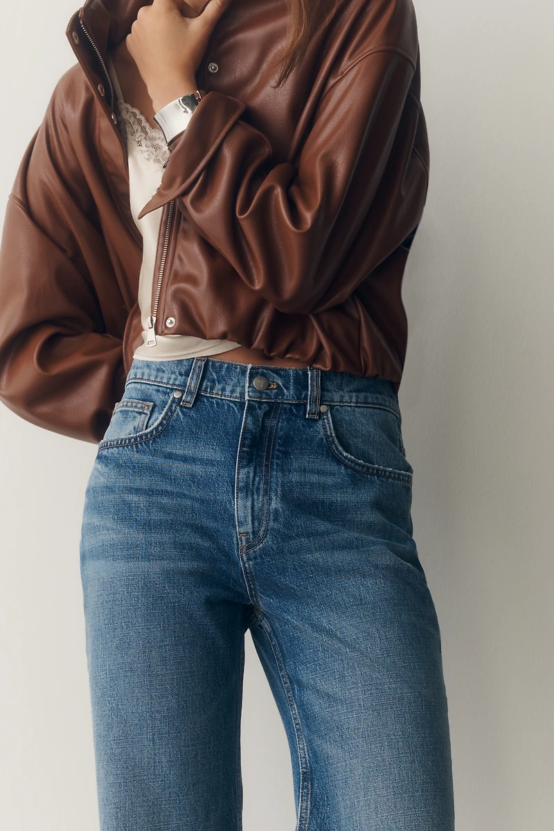 Pilcro High-Rise Bootleg Jeans