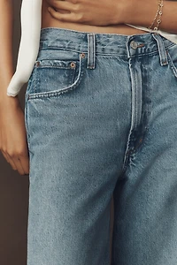 AGOLDE Low Curve Low-Rise Tapered Jeans