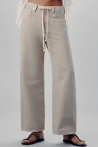 Citizens of Humanity Brynn Drawstring Relaxed Wide-Leg Jeans