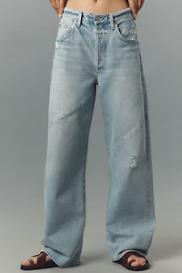 Citizens of Humanity Ayla Swirl High-Rise Tapered Jeans
