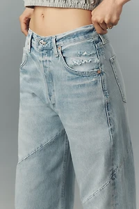 Citizens of Humanity Ayla Swirl High-Rise Tapered Jeans