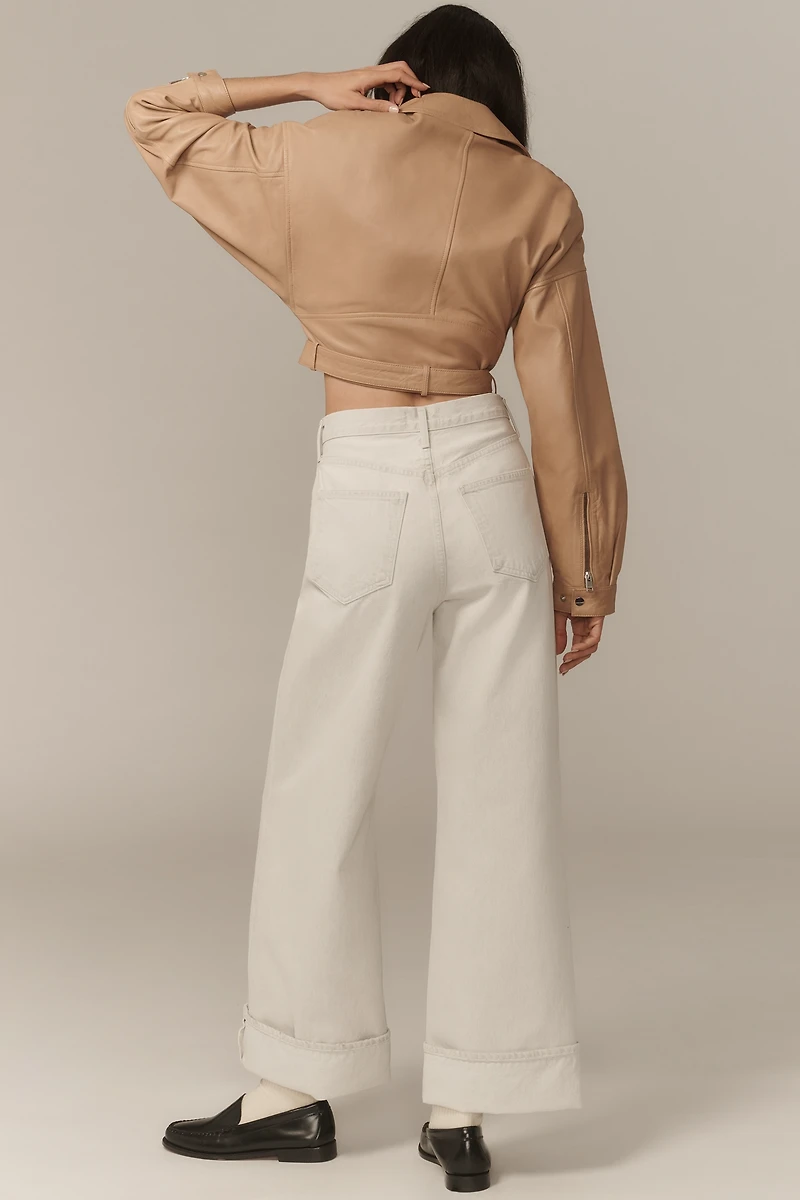 AGOLDE Dame High-Rise Wide-Leg Jeans