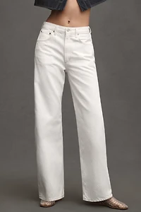 AGOLDE Low Curve Low-Rise Tapered Jeans