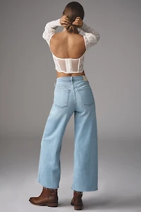 Citizens of Humanity Lyra High-Rise Crop Wide-Leg Jeans