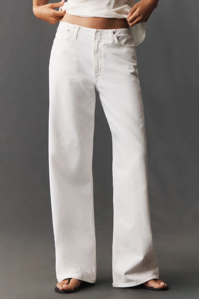 AGOLDE Lex Low-Rise Wide-Leg Jeans