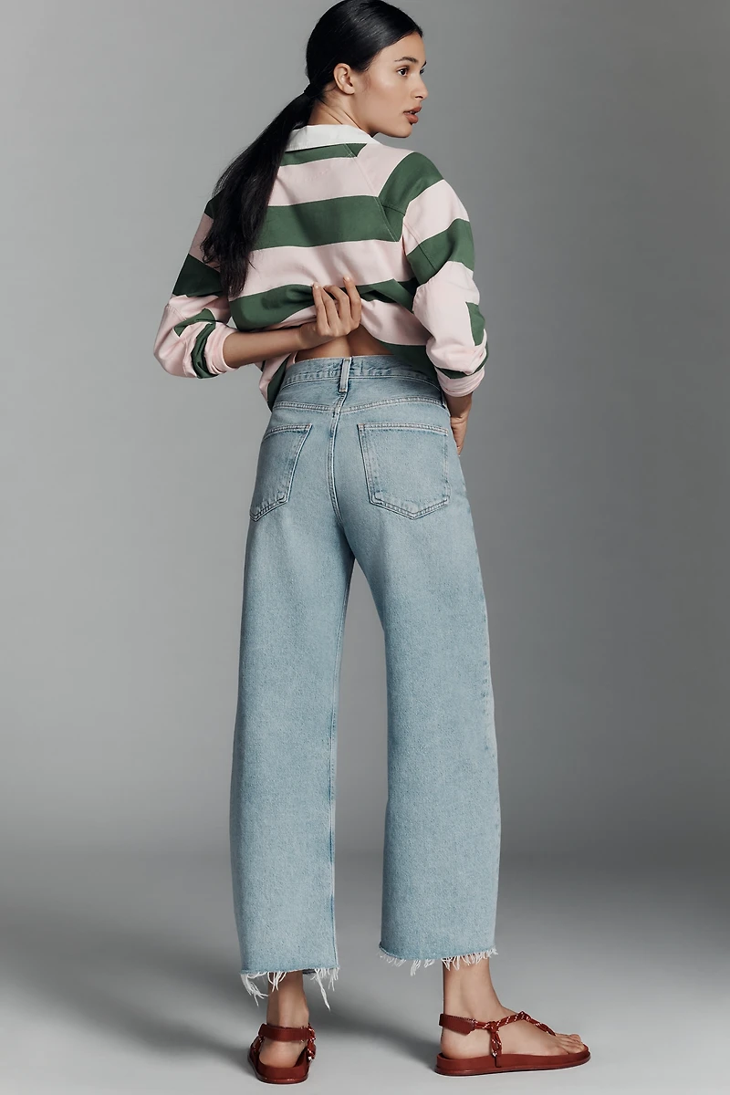 AGOLDE Low Curve Crop Tapered Jeans