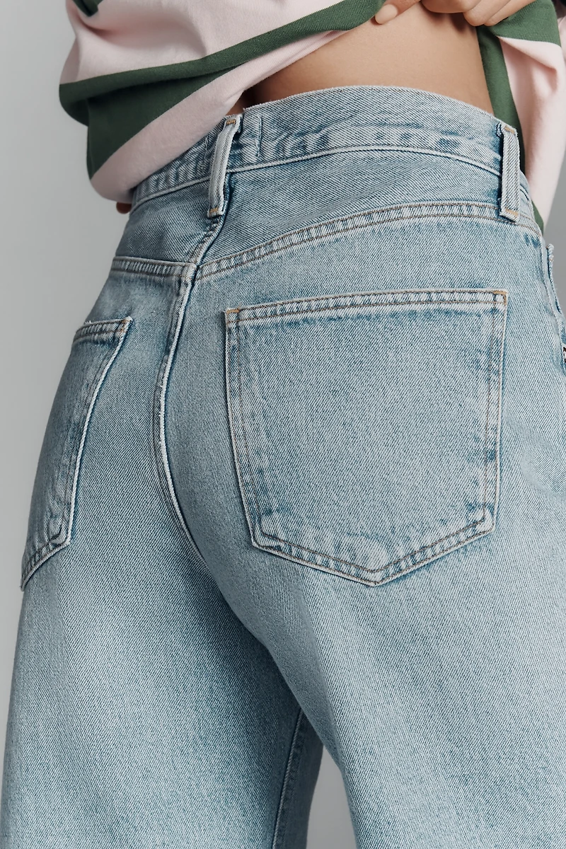 AGOLDE Low Curve Crop Tapered Jeans