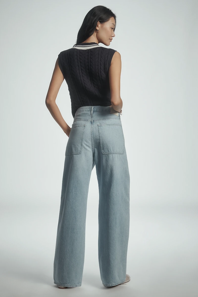 Citizens of Humanity Ayla Cargo High-Rise Tapered Jeans