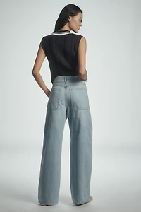Citizens of Humanity Ayla Cargo High-Rise Tapered Jeans
