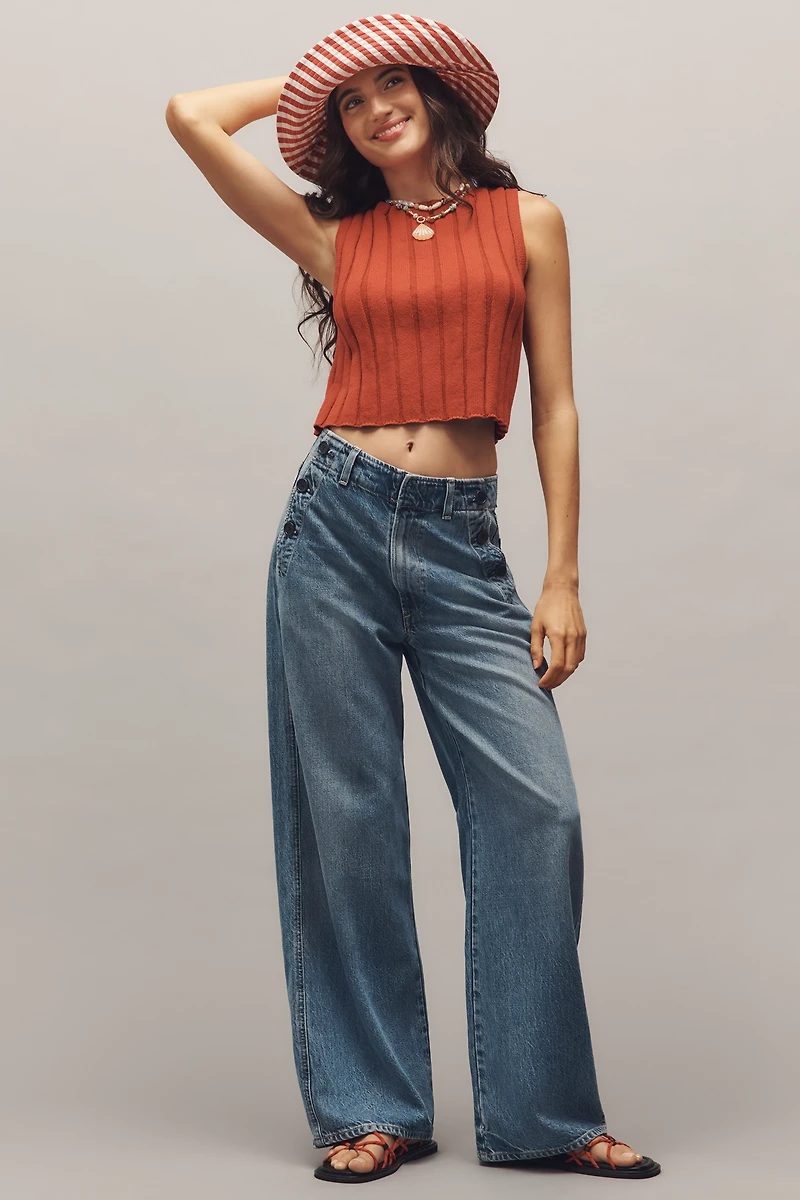 Citizens of Humanity Boardwalk Trouser High-Rise Wide-Leg Jeans