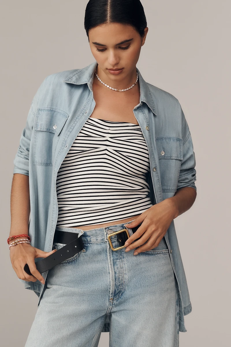 AGOLDE Arc High-Rise Tapered Jeans