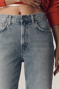 AGOLDE Valen Mid-Rise Straight-Leg Jeans