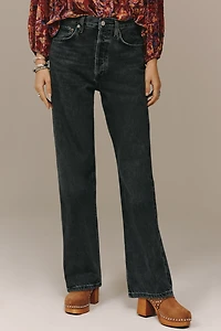 AGOLDE Kelly High-Rise Straight-Leg Jeans