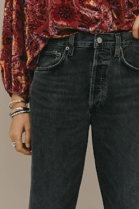 AGOLDE Kelly High-Rise Straight-Leg Jeans