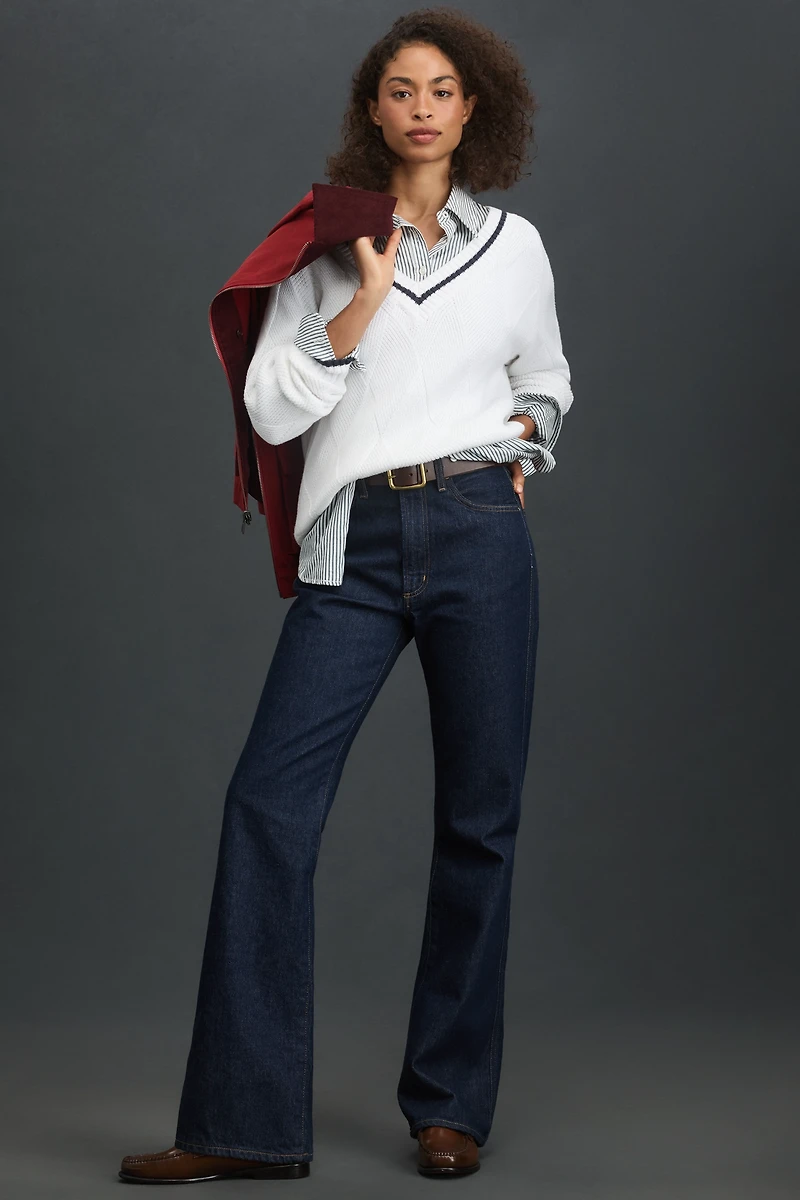 AGOLDE Leena High-Rise Bootcut Jeans