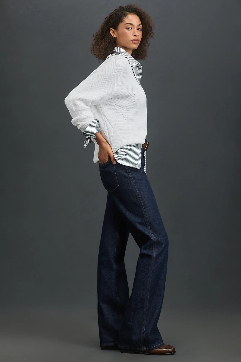 AGOLDE Leena High-Rise Bootcut Jeans