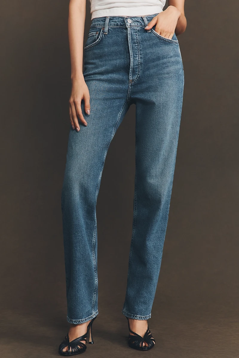 AGOLDE 90s Pinch High-Rise Straight-Leg Jeans