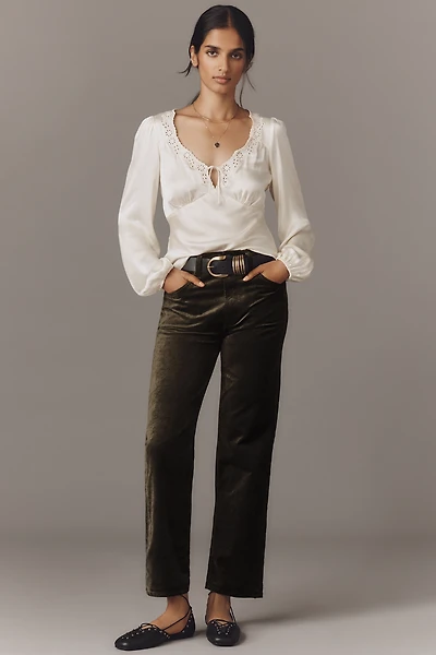 Citizens of Humanity Delfina High-Rise Straight-Leg Jeans