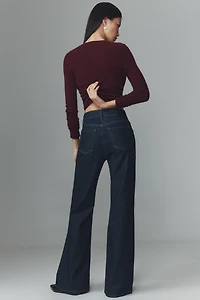 Citizens of Humanity Kimberly Patch Pocket High-Rise Flare Jeans