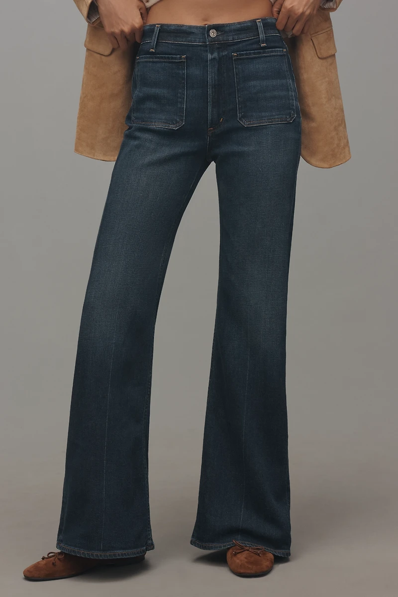 Citizens of Humanity Kimberly Patch Pocket High-Rise Flare Jeans