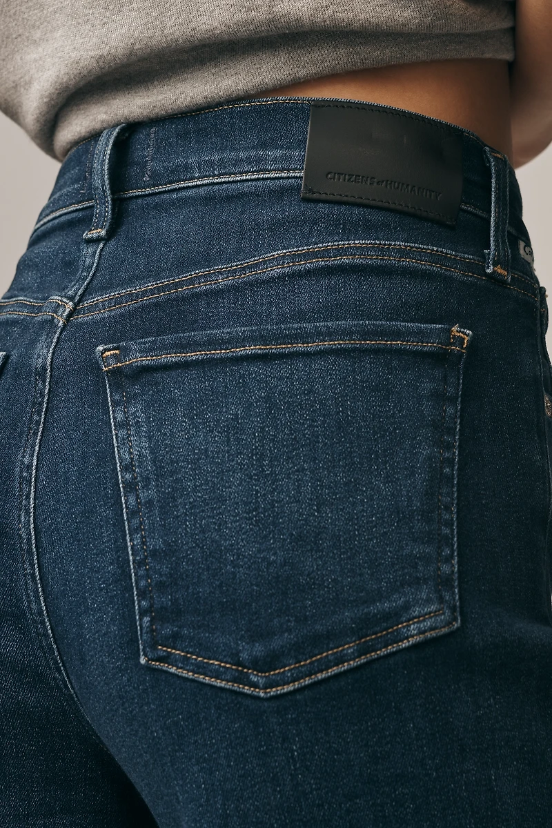 Citizens of Humanity Lyra High-Rise Crop Wide-Leg Jeans