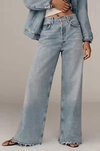 AGOLDE Dame High-Rise Wide-Leg Jeans