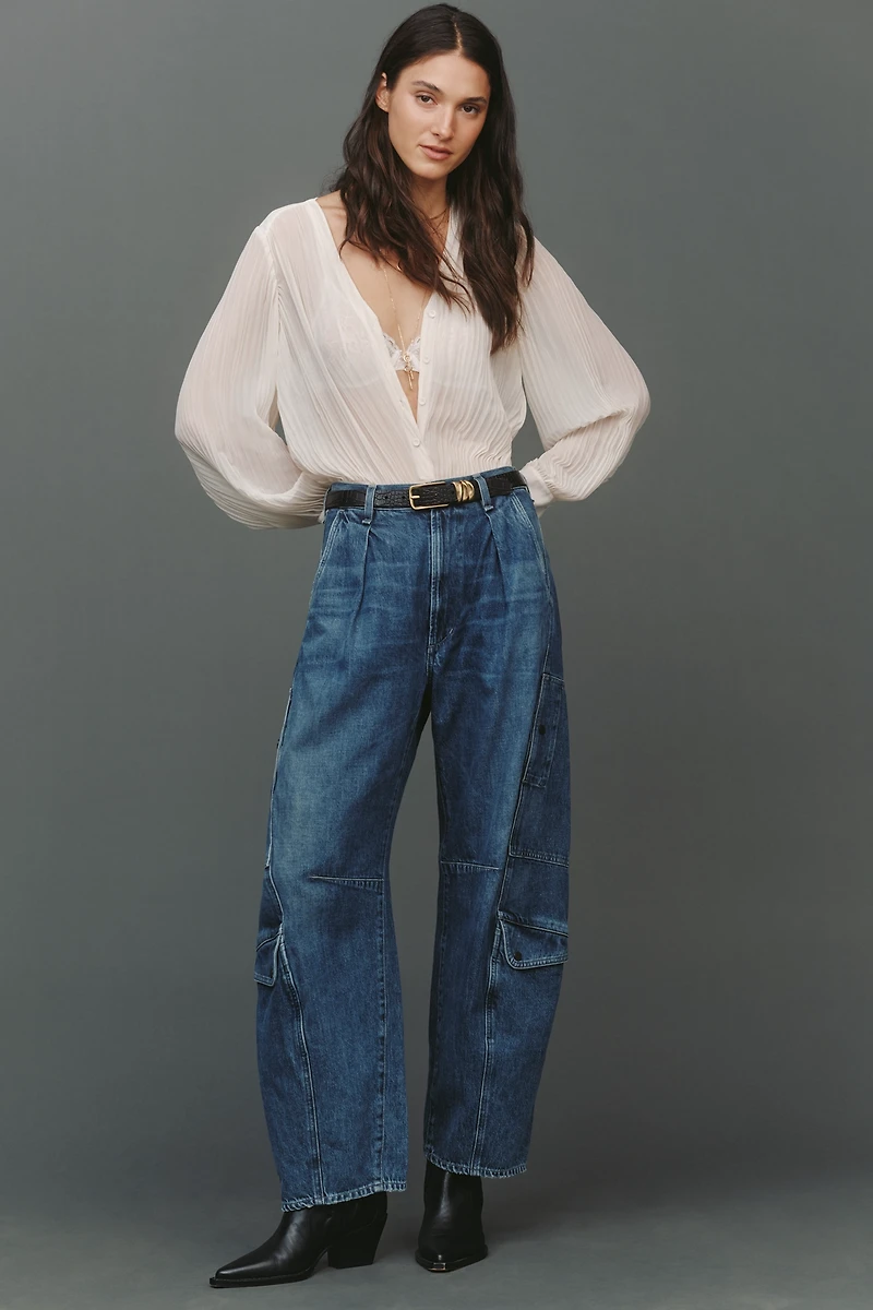 Citizens of Humanity Flight High-Rise Tapered Jeans