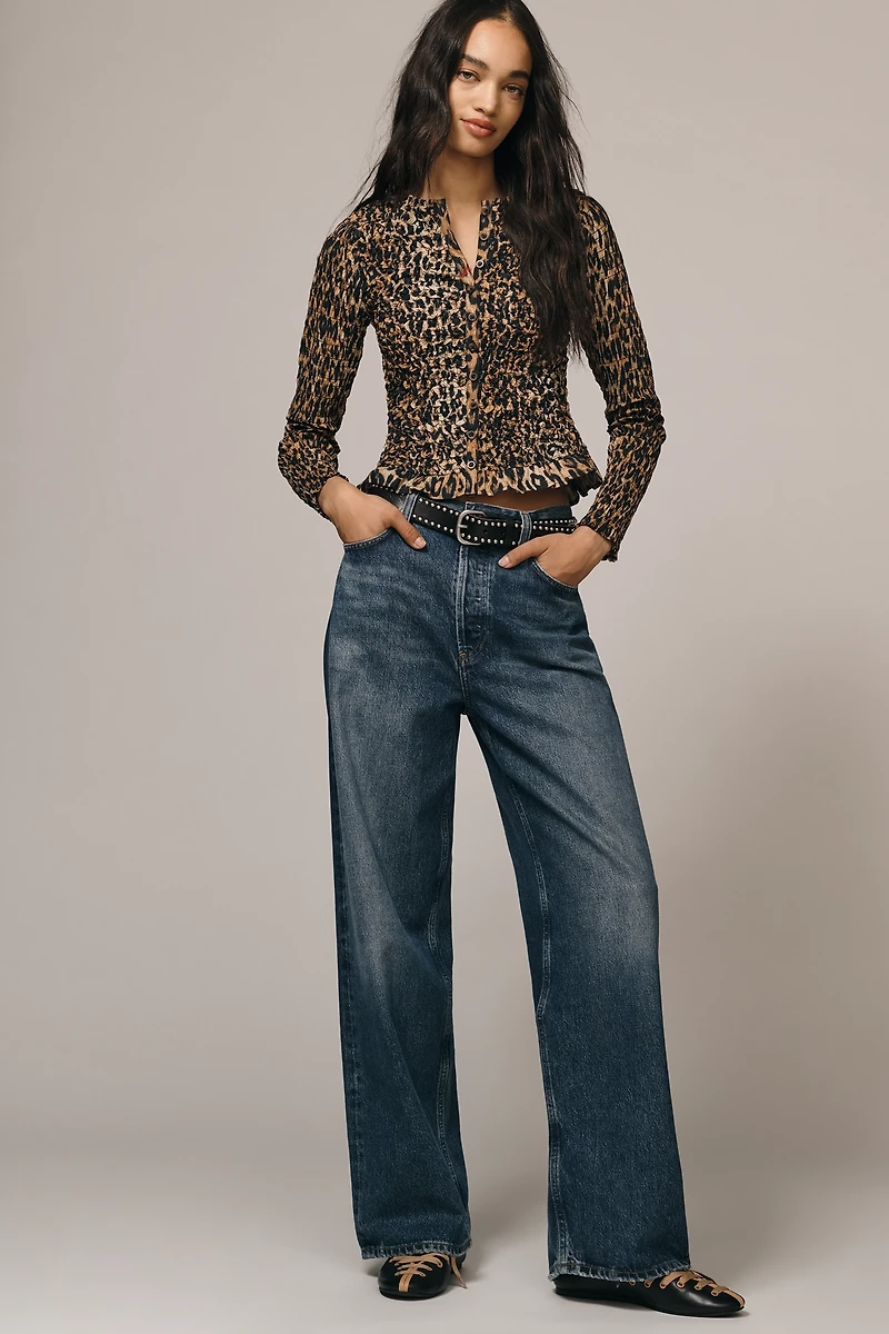 AGOLDE Low-Slung Baggy Mid-Rise Relaxed Jeans