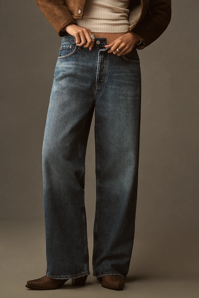 AGOLDE Low-Slung Baggy Mid-Rise Relaxed Jeans