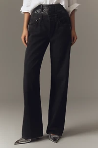 AGOLDE Elson High-Rise Wide-Leg Jeans