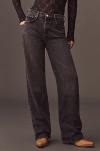AGOLDE Harper Mid-Rise Straight-Leg Jeans