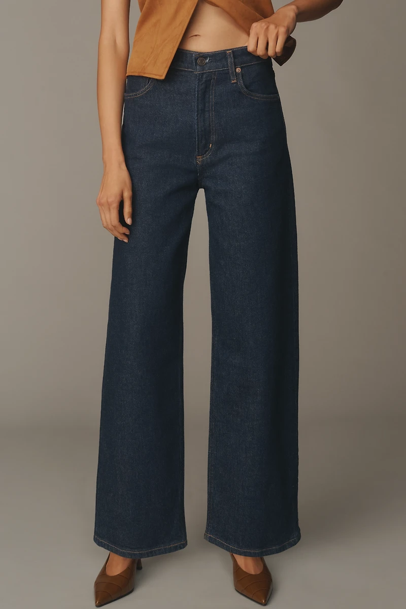 AGOLDE Ren High-Rise Wide-Leg Jeans