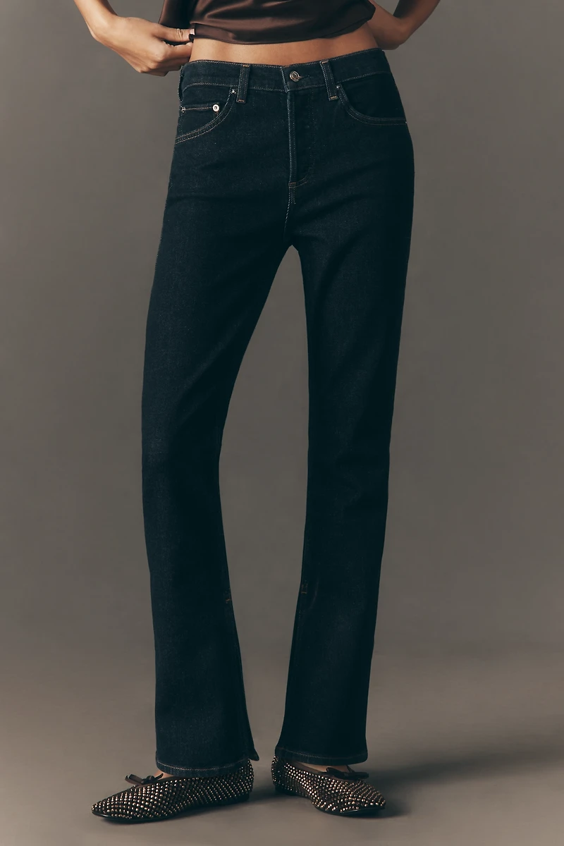 AGOLDE Ingram Petite High-Rise Split Skinny Jeans