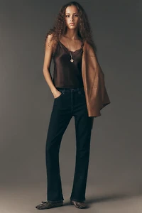 AGOLDE Ingram Petite High-Rise Split Skinny Jeans