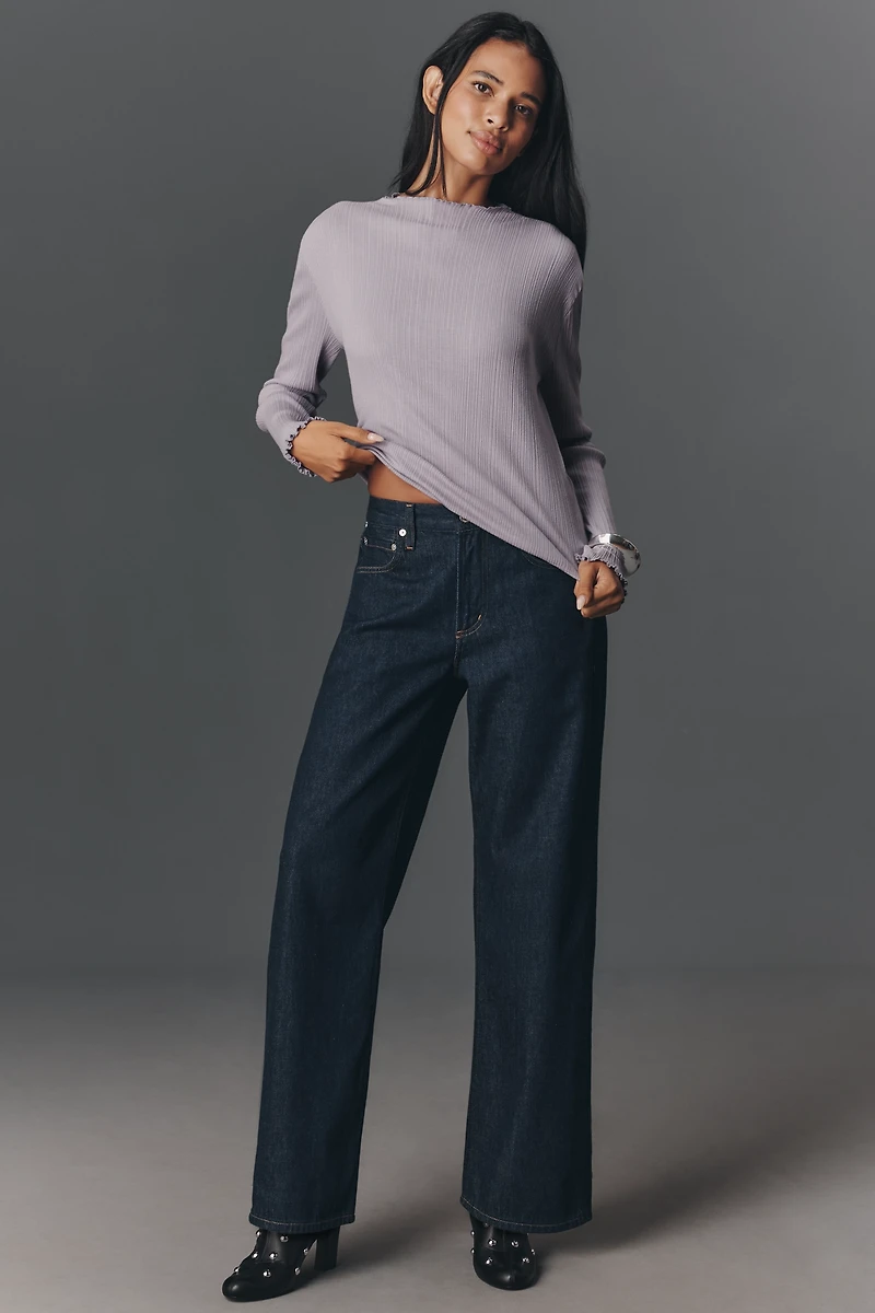 Citizens of Humanity Lindz Low-Rise Wide-Leg Jeans