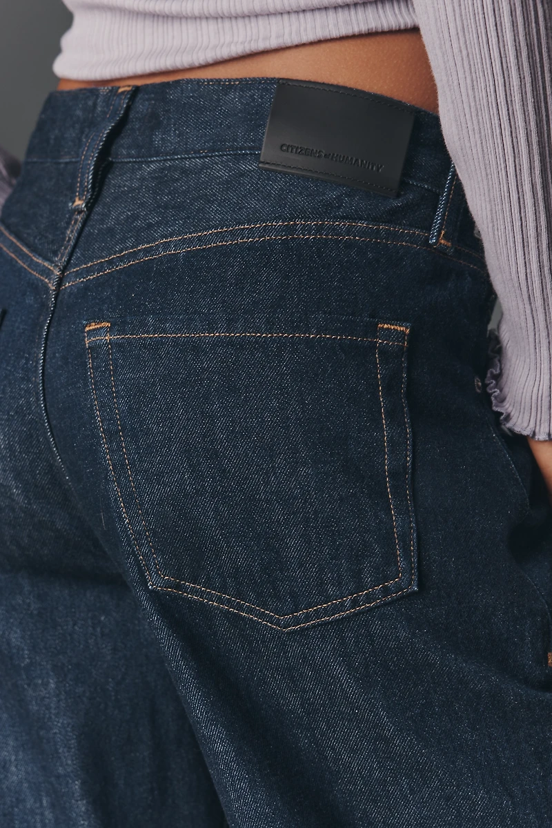 Citizens of Humanity Lindz Low-Rise Wide-Leg Jeans