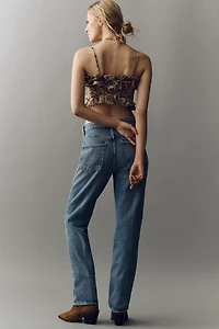 AGOLDE Lana High-Rise Straight-Leg Jeans