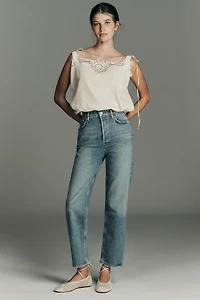 AGOLDE 90s Pinch High-Rise Crop Straight-Leg Jeans