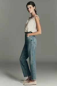 AGOLDE 90s Pinch High-Rise Crop Straight-Leg Jeans