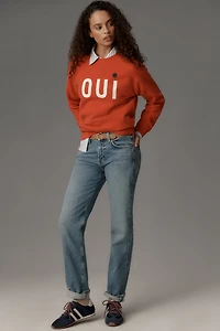 AGOLDE Low-Rise Slim Straight-Leg Jeans