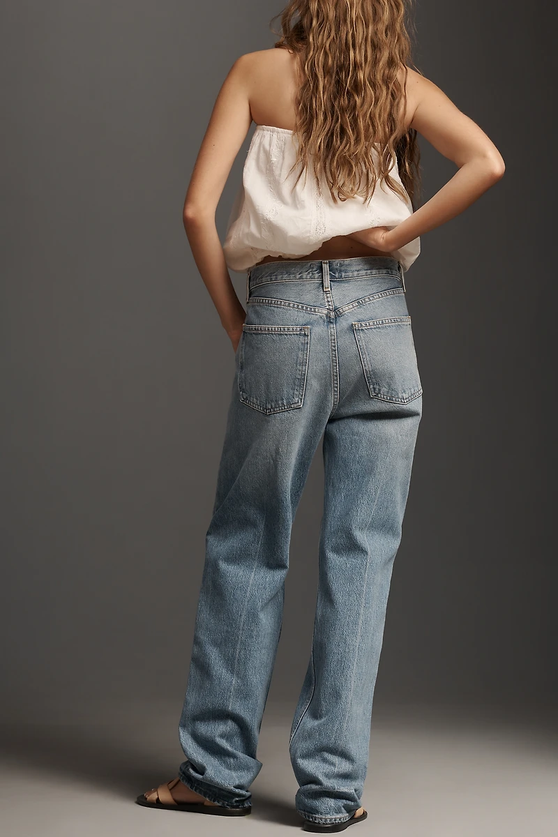 AGOLDE 90s Mid-Rise Relaxed Straight Leg Jeans