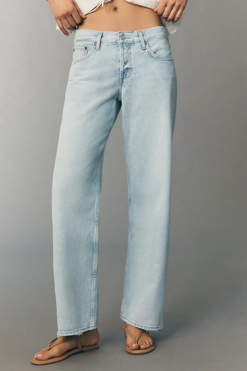AGOLDE Low-Rise Loose Jeans