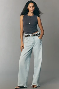 AGOLDE Lyonne High-Rise Wide-Leg Jeans