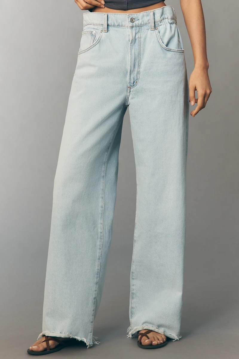 AGOLDE Lyonne High-Rise Wide-Leg Jeans