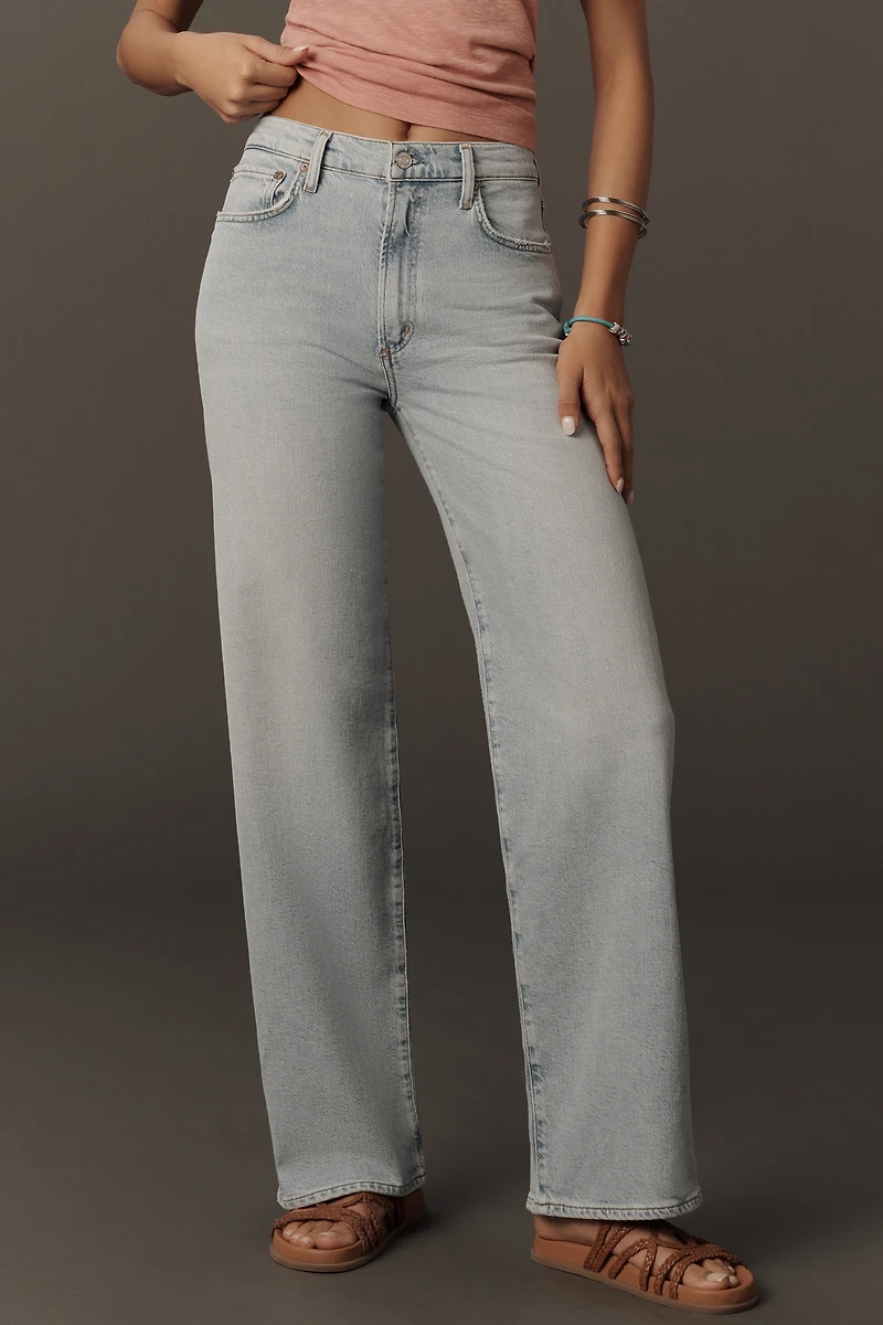 AGOLDE Harper High-Rise Wide-Leg Jeans
